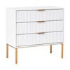Cooper & Co. Indy 80cm Chest of 3 Drawers White