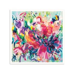 Artist Lane "Charades and Champagne " by Amira Rahim - 40x40cm Unframed Print