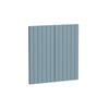 Kaboodle 600mm Danish Blue V-Groove Rangehood Doors - 2 Pack