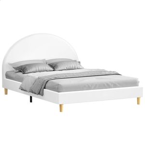 Bed Frame ALFORDSON White Queen