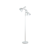 Oriel Lighting Vespa Twin Floor Lamp - White 25cm