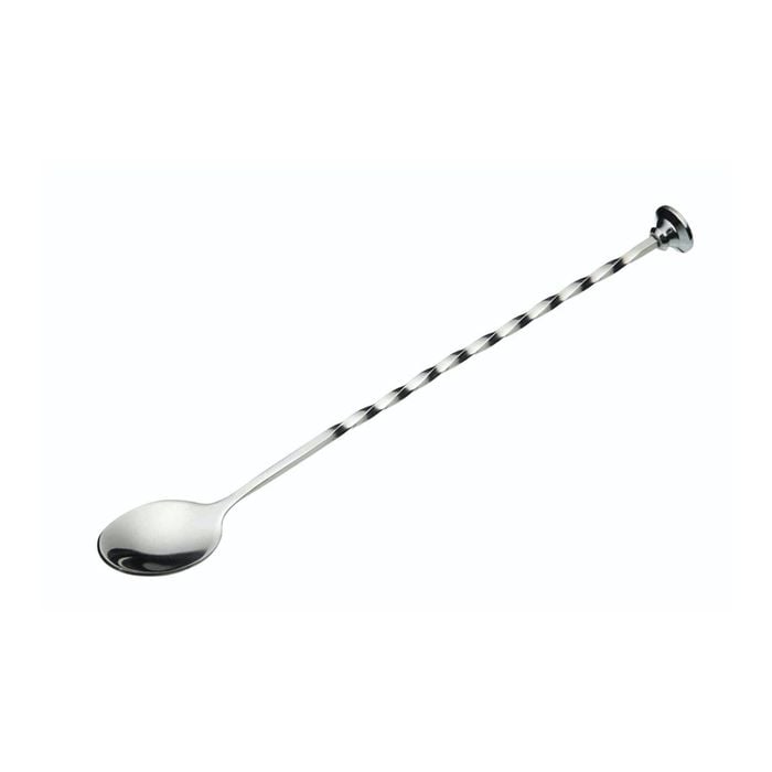 BarCraft Stainless Steel 28cm Mixing Spoon w/ Muddler - Silver