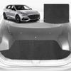 6D Diamond Car Boot Mat for Hyundai i30 (PD Hatch/Fastback)2017-2021-Cargo Mat-Black-Outback GT