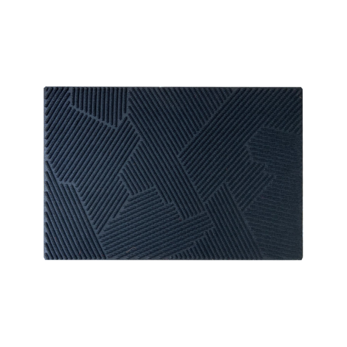 Smart Home Products 60 x 40cm Charcoal Hejmat Polypropylene / Rubber Embossed Mat