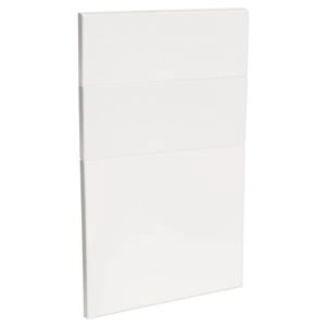Kaboodle 450mm Egg White Modern 3 Drawer Panels