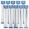 10x Malli Art And Craft Knitting/crochet Needles Assorted Sizes 25cm Length Grey
