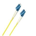 8ware Fibre UPC LC-LC Single Mode OS2 Dual-core Optic Duplex Armored Low smoke zero halogen (LSZH) cable Yellow 2M