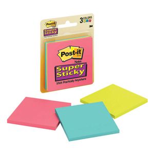 Post-it Super Sticky Notes 76x76mm (3 pads) (Rio de Janeiro)