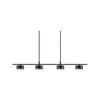 Nordlux  16W Black Clyde Linear Pendant Light