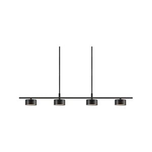 Nordlux  16W Black Clyde Linear Pendant Light