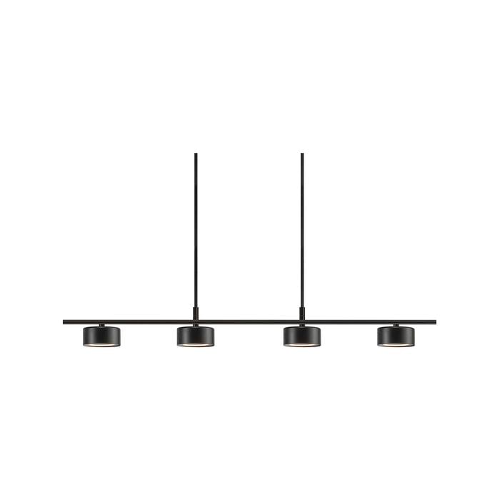 Nordlux  16W Black Clyde Linear Pendant Light