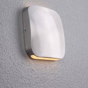 CLA Lighting Vox Surface Mounted LED Exterior Square Up/Down Wall Light IP54 Polished Aluminium