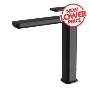 Mondella Matte Black Lead Free Overture Tall Basin Mixer
