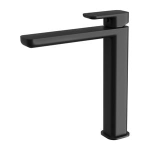Mondella WELS 5 Star 6L/min Matte Black Lead Free Overture Tall Basin Mixer