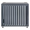 Outdoor Aluminium Vertical Grey Air Conditioning Cover Medium