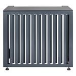 Outdoor Aluminium Vertical Grey Air Conditioning Cover Medium