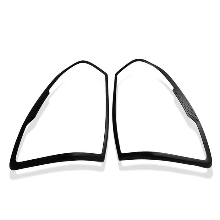 Matte Black Taillight Covers For Mazda Bt-50 2020-2024