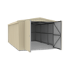Absco 3.4 x 5.5 x 2.48m Classic Cream Single Barn Door Garage