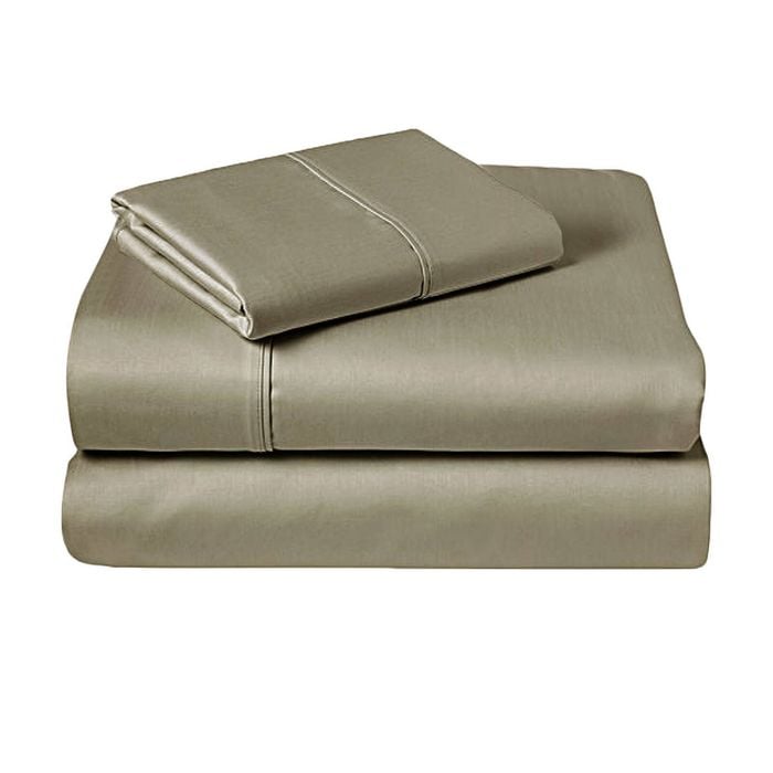 Bloomington 310TC Fusion Cotton Percale Sheet Set Linen Single
