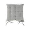 Harbour Housewares Square Dining Chair Seat Cushion - Grey