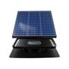 QuietCool 40 Watt Black Solar Roof Mount Attic Fan
