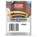 Bondall 250ml Cedar Monocel Stain And Varnish