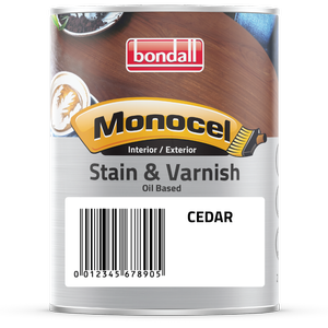 Bondall 250ml Cedar Monocel Stain And Varnish
