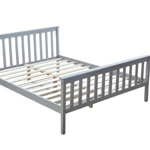 Hampshire Bed Frame Double - Grey