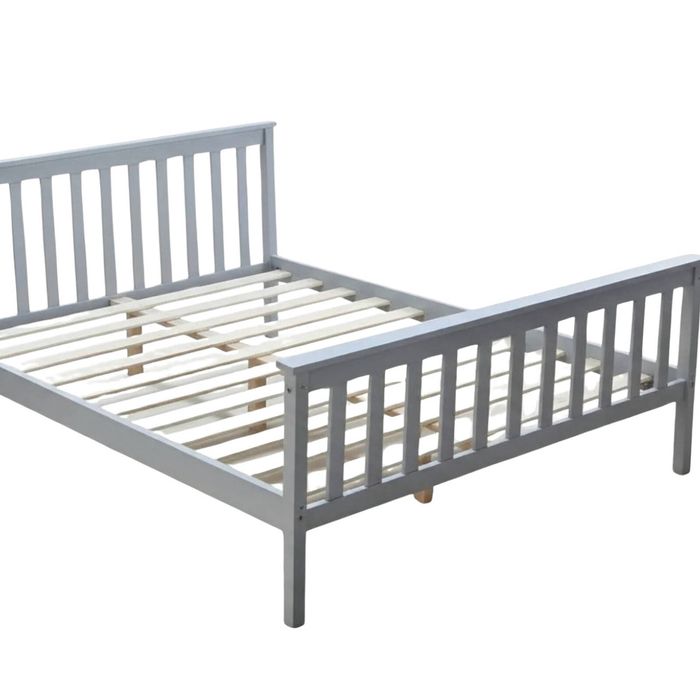 Hampshire Bed Frame Double - Grey