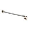 Kinetic 600mm Stainless Steel Flexible Braided Hose Bent Elbow Water Connector