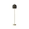 Mirabella Smoke Glass Peta LED Floor Lamp