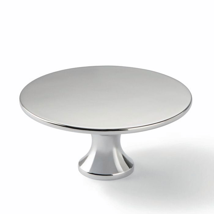 Hafele 60 x 28mm Chrome Polished Cabinet Knob