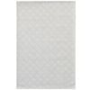 Modern Handwoven Wool Rug-Geo 6349-Ivory-190x280cm