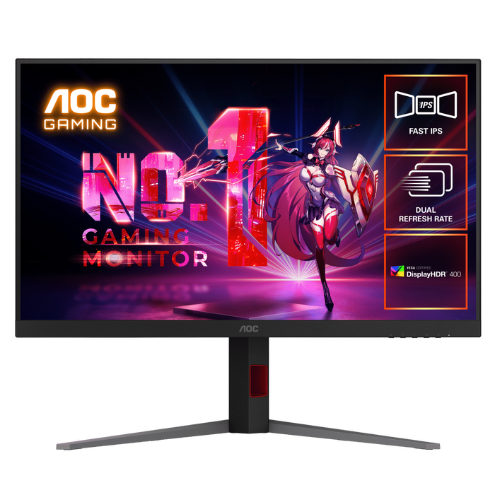AOC U32G4 31.5" 4K 160Hz/320Hz 0.3ms Dual Refresh Rate Gaming Monitor
