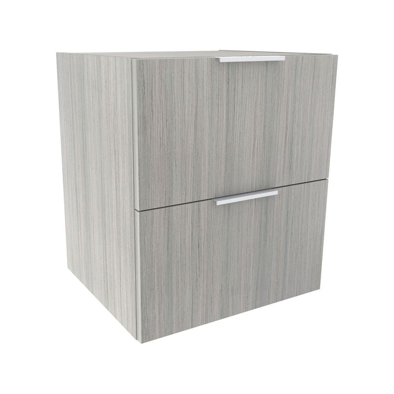Lugna 512 x 450 x 380mm Mist 2 Drawer Storage Cabinet