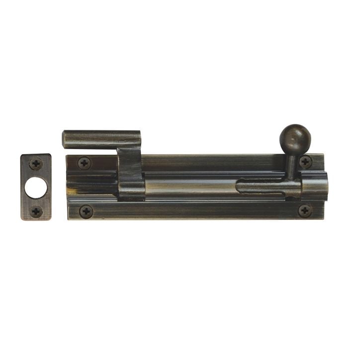 Windsor Brass 100mm Necked Barrel Bolt