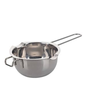 Anygleam Melting Pot 1pc Silver Chocolate Melt Cookware Kitchen Heating Container Milk Bowl Baking Tool Kitchenware