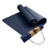 Powertrain TPE Yoga Pilates Exercise Mat 6mm - Dark Blue