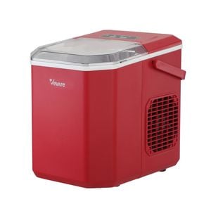 Vevare 12kg Portable Ice Maker Machine With Handle Red