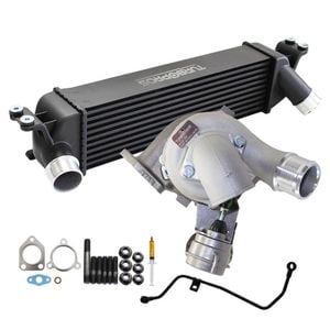 Upgrade Billet Turbo Charger With 85mm Intercooler And Genuine Oil Feed Pipe For Hyundai Iload/imax D4cb 2.5l 2011-2014
