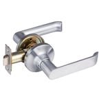 Schlage Satin Chrome Regent Series Leonardo Passage Leverset