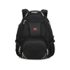 Swisswin Swiss waterproof 17" laptop School Travel Backpack - Black