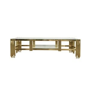 Elegant Collections Gold White Chelsea TV Unit
