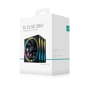 Deepcool Fl12 Se 3 Pack 120mm Performance Argb Fans , Hydro Bearing 120×120×25 Mm(l×w×h)