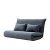 MIUZ 2-Seater Lazy Floor Sofa Chair Foldable Adjustable with Backrest Support