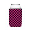 Stubbyz Pink Checkerboard Stubby Cooler Standard
