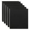 5x Marbig Clearview 2 D-ring Insert Binder A4 File 50mm Document Organiser Black