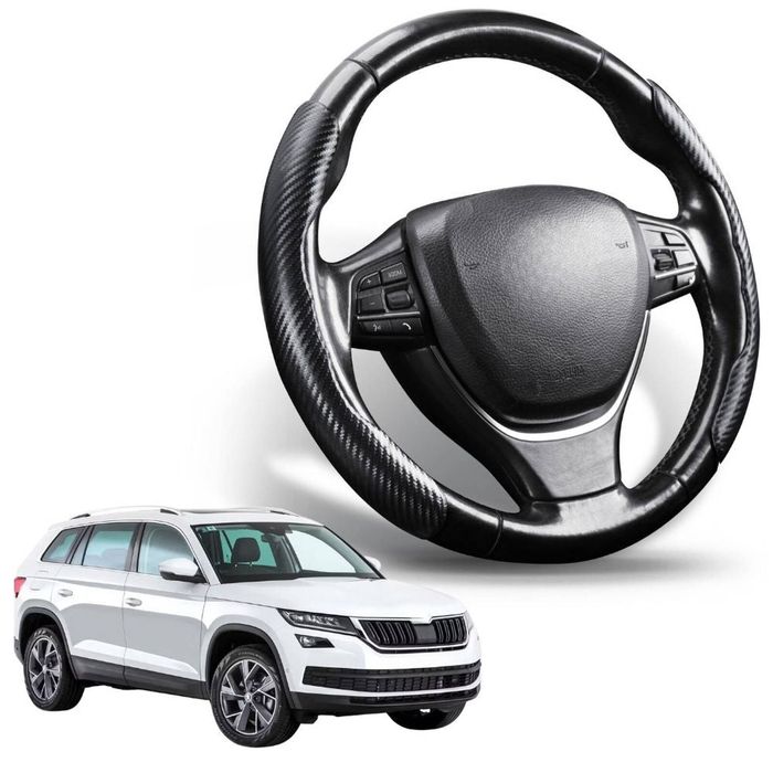 Segmented Steering Wheel Cover for Skoda Kodiaq 2017 - Current NS