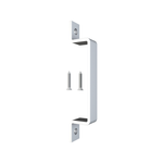 Rolltrak White Matte Barn Door Square Raised Handle