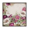 Artey | Garden Gate - Framed Canvas - Black Frame - 120 x 120cm